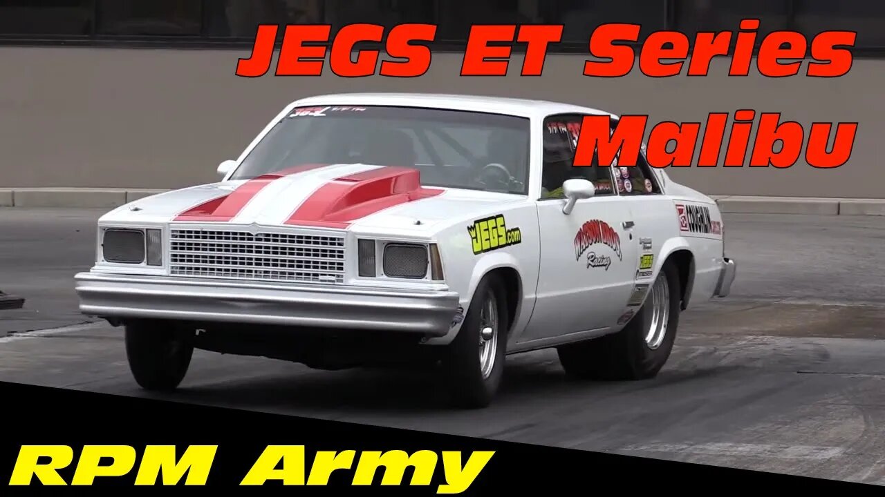 Ryan Watson's Chevy Malibu Jegs ET Series 8 2 2020