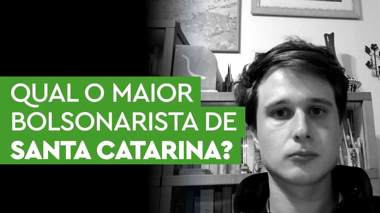 Em Santa Catarina, quem é o candidato mais bolsonarista?