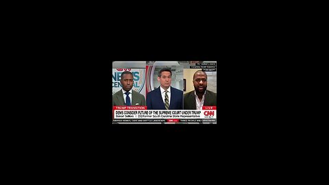 CNN's Bakari Sellers says Joe Biden should appoint Kamala Harris to the Supreme Court - NO!