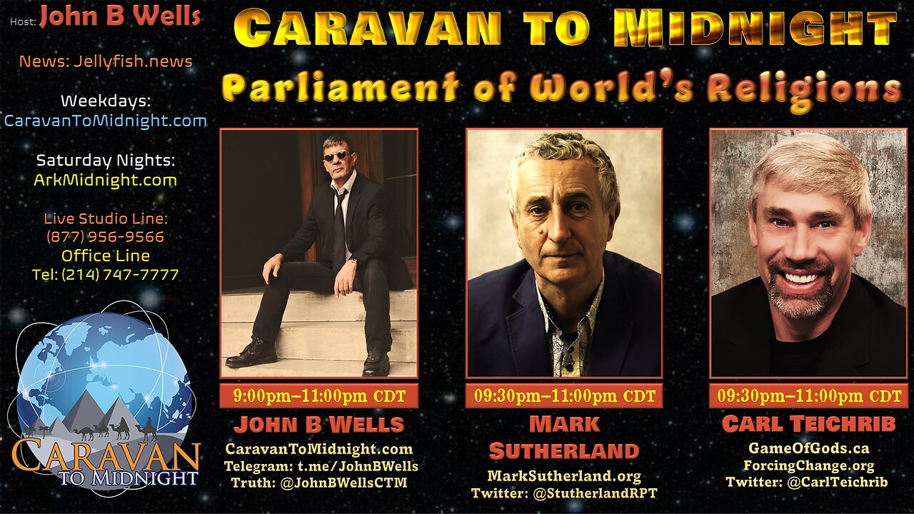 Parliament of World’s Religions - John B Wells LIVE