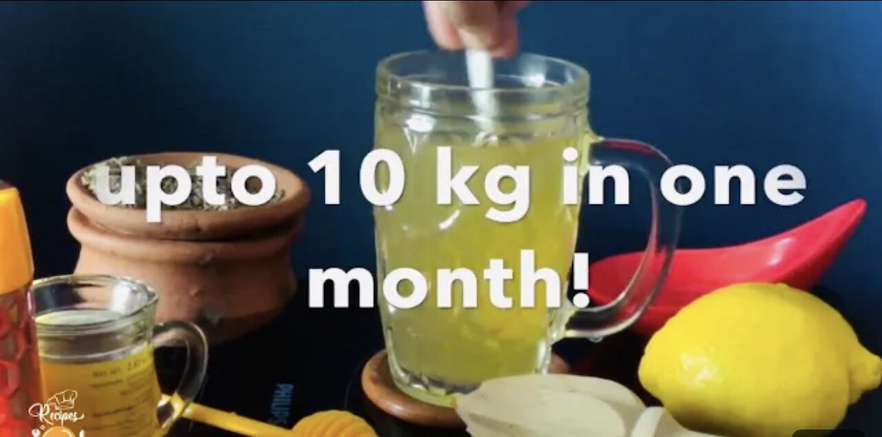 Weight Loss Drink | Helps To Reduce 10 Kg In One Month