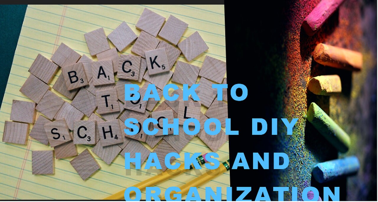 BACK TO SCHOOL DIY HACKS AND ORGANIZATION || How To Customize, Ideas and Crafts by 123 GO! SCHOOL