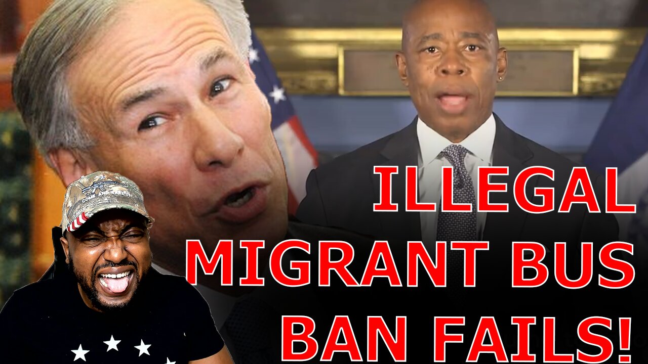 NYC Mayor Eric Adams PANICS Files 700M Lawsuit Against Texas Loopholing Illegal Immigrant Busing Ban