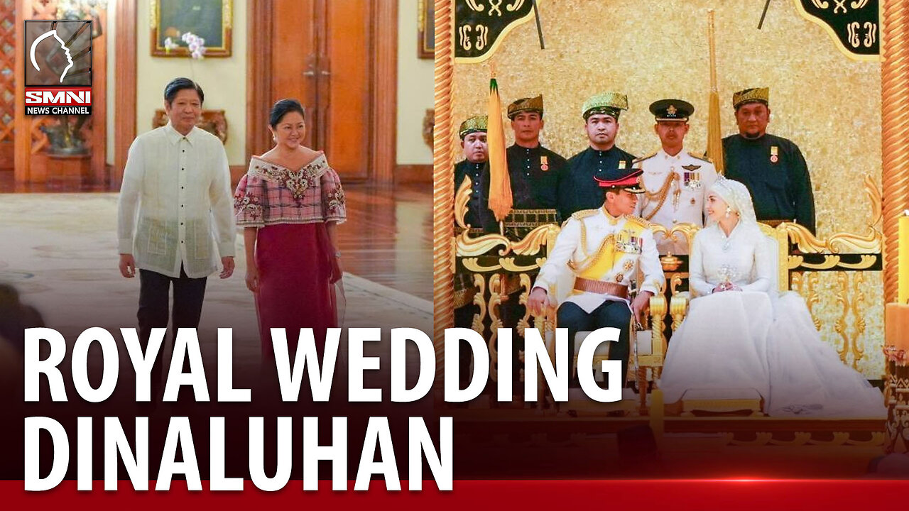 Pangulong Marcos Jr., dinaluhan ang royal wedding sa Brunei Darussalam