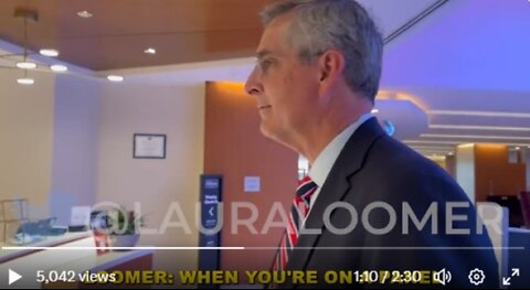 GA SOS, Raffensperger Blocks Video At The "Summit on American Democracy"