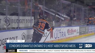 Bakersfield Condors dismantle Ontario 5-1