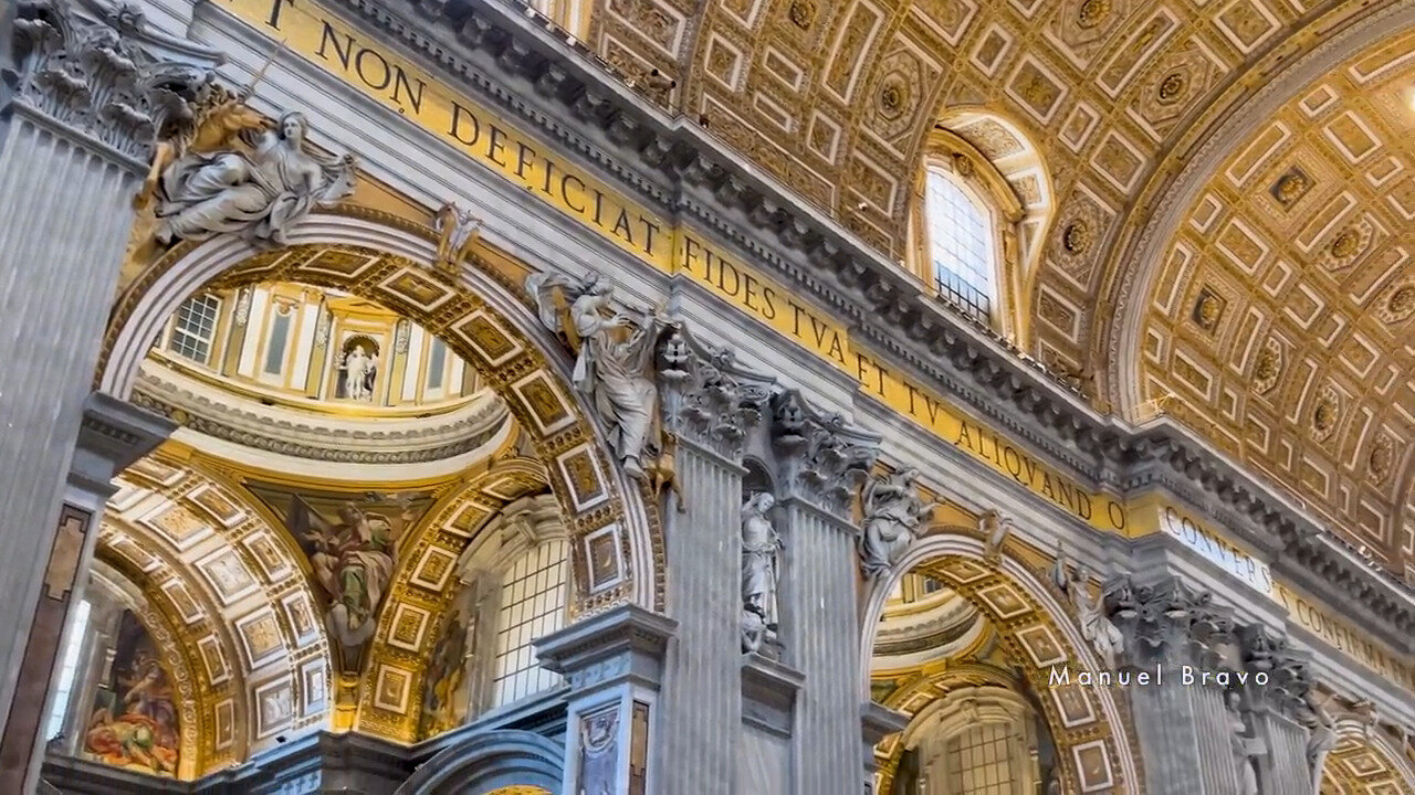 Translation of the Latin on the Walls of the Vatican