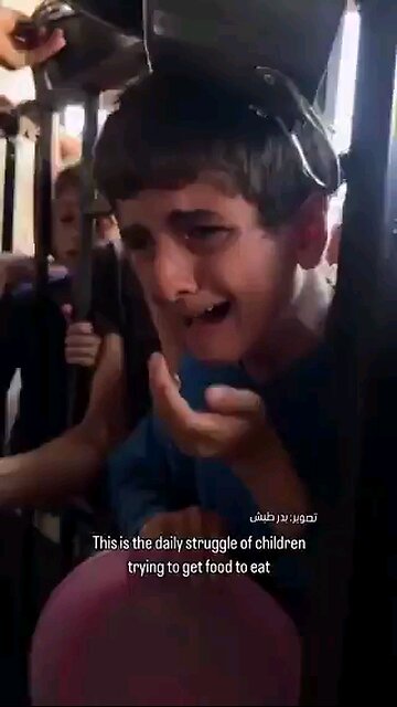 Israel uses starvation as a weapon to kill children in gaza