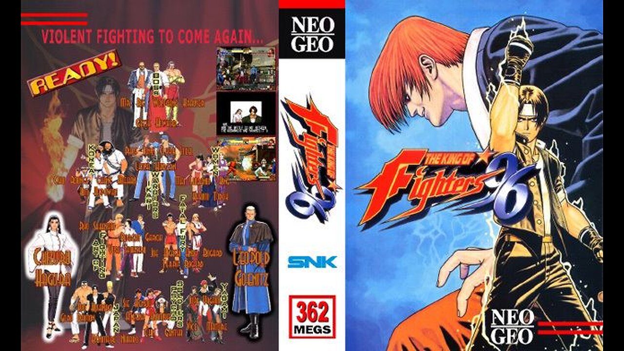 Kof 96 Fightcade Online