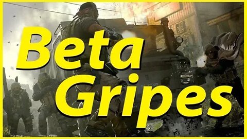 My Gripes with the Modern Warfare Beta