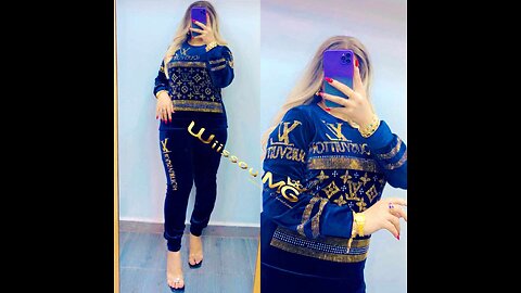 ❄️بجامة لويس فيتون من أروع ما يكون😍😍