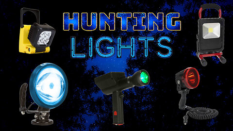 Hunting Lights in Halogen, HID, LED and Colored Lenses - Industrial Lighting