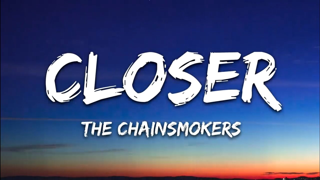 The Chainsmokers - Closer (Lyrics) ft.Halsey #songs #music #chainsmokers