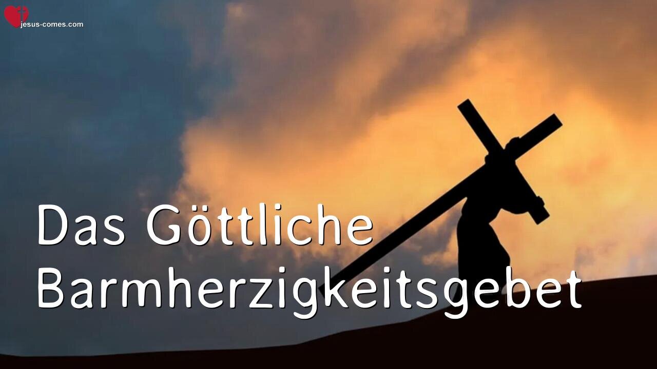 BITTE BETET das Göttliche Barmherzigkeitsgebet ❤️ Wie Jesus uns gebeten hat