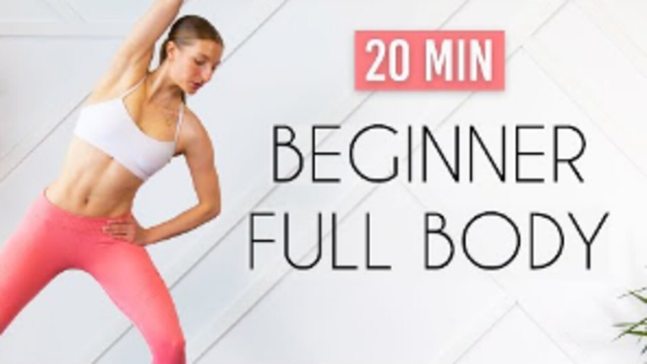 20 min Fat Burning Workout for TOTAL BEGINNERS (Achievable, No Equipment)