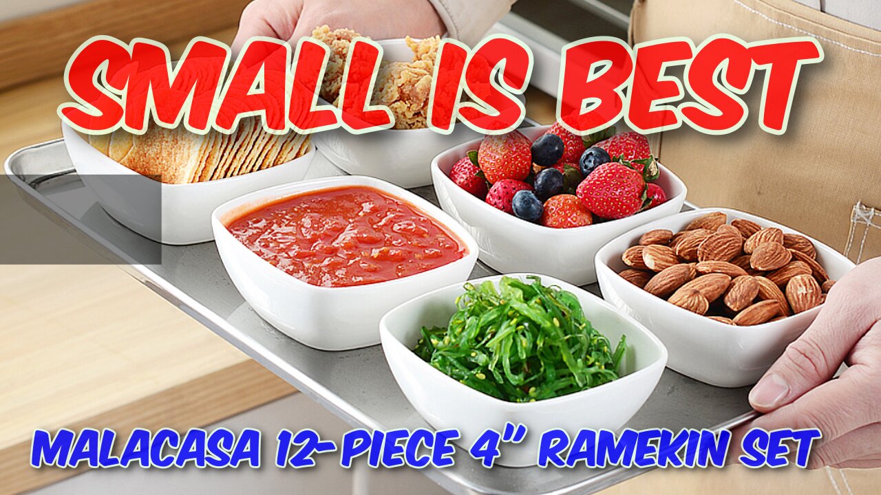 MALACASA 12-Piece 4" Ramekin Set Review