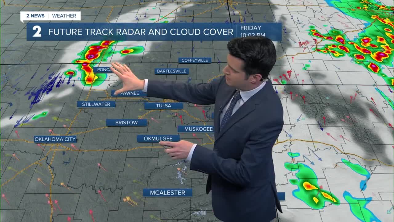 More storm chances