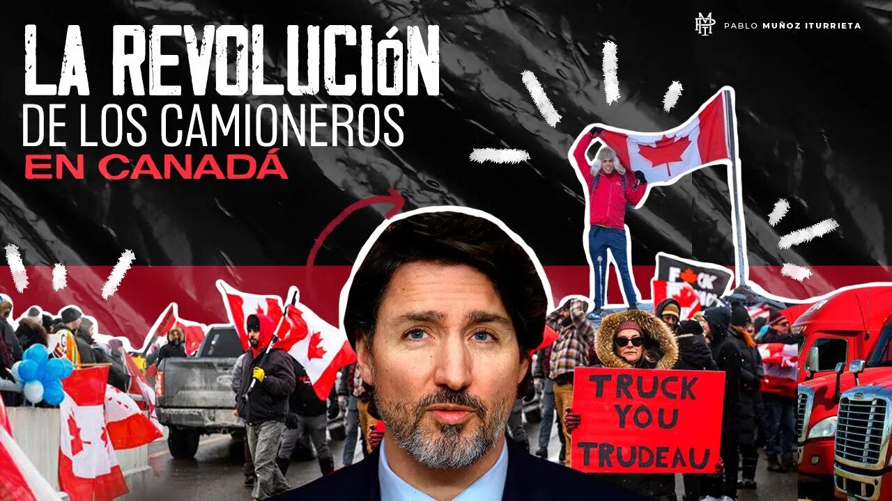 La contrarrevolución de los CAMIONEROS en Canadá 🇨🇦 🚛🚛🚛