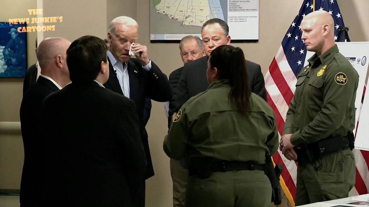 You can't make this shit up: Biden's photo op at the least busy part of the border.