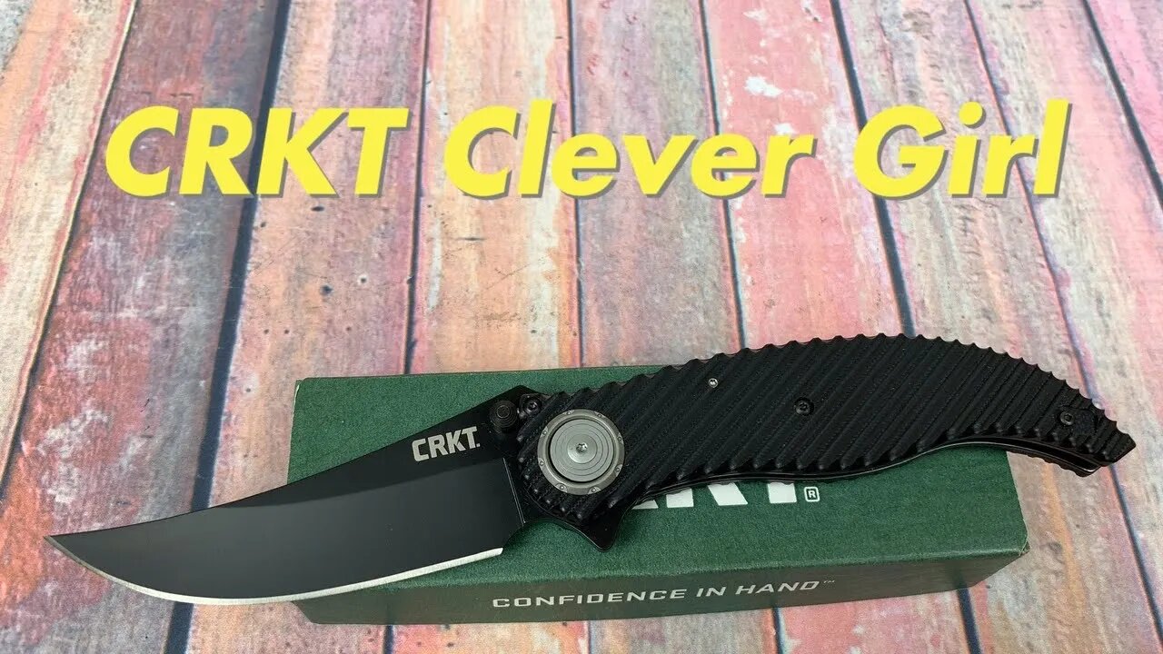 CRKT Clever Girl Folder Austin McGlaun design