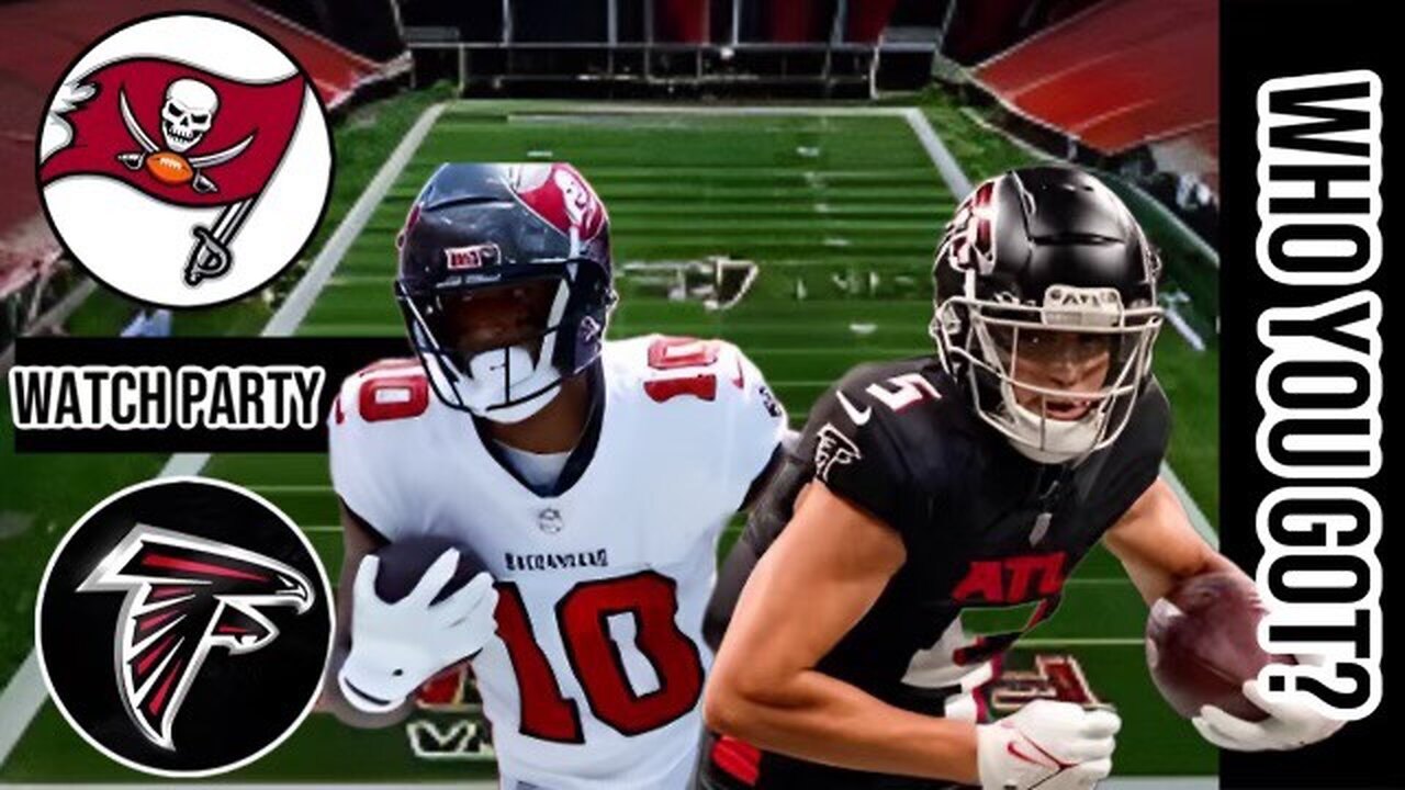 Tampa Bay Buccaneers Vs Atlanta Falcons | Live Stream Watch Party | Game 13 NFL 2023 Season