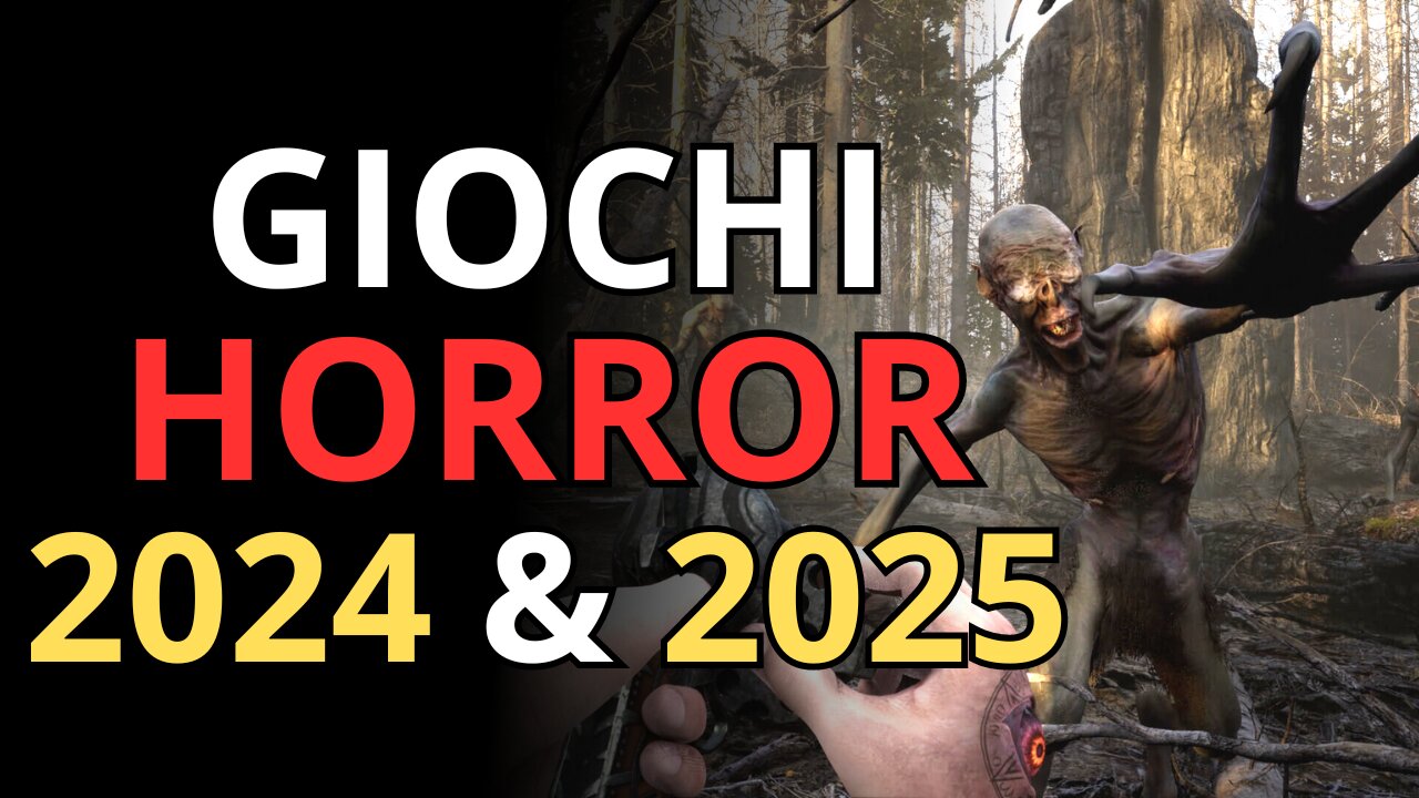 TOP 20 Videogiochi SURVIVAL HORROR 2024 & 2025