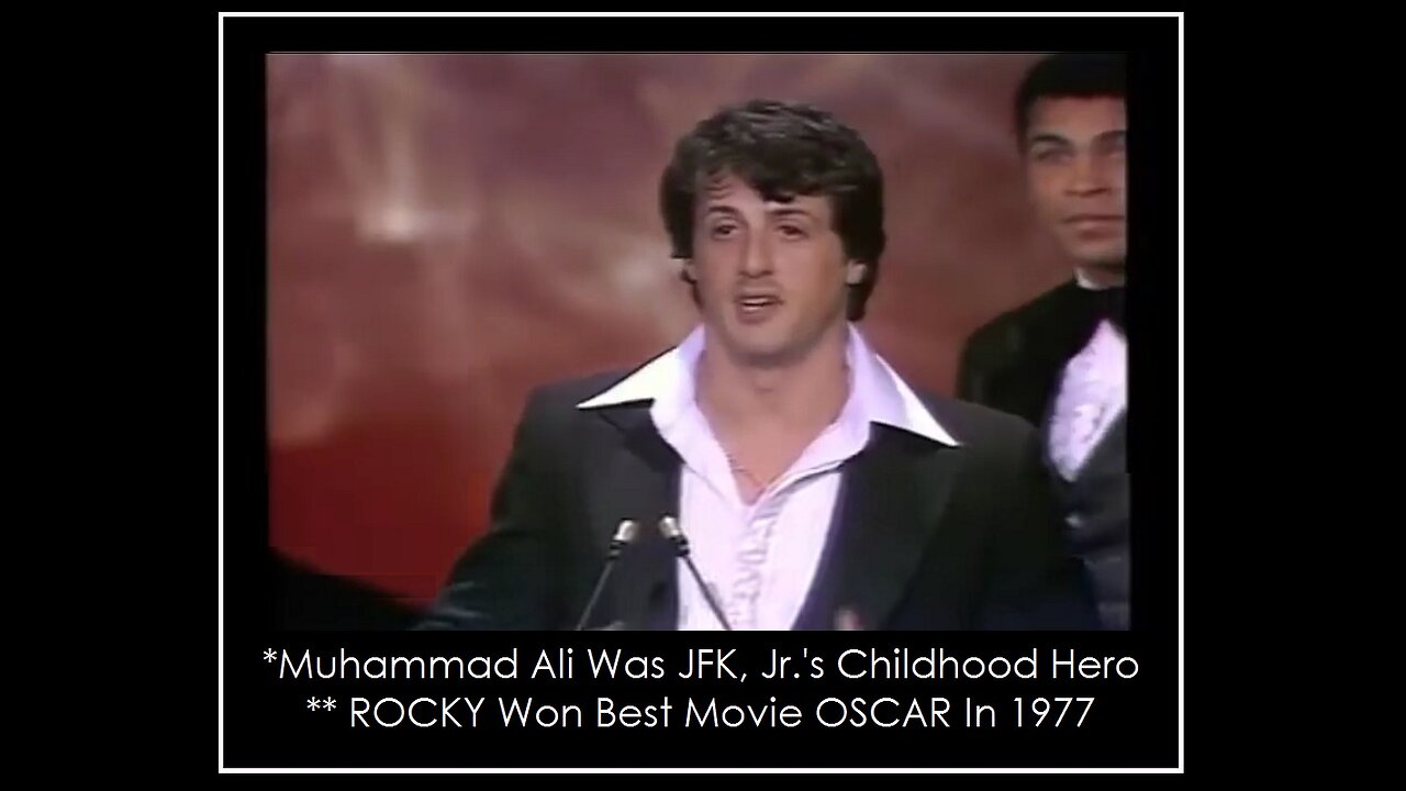 Muhammad Ali Surprises Stallone At Oscars Ceremony - UnScripted. Fun. In 1977