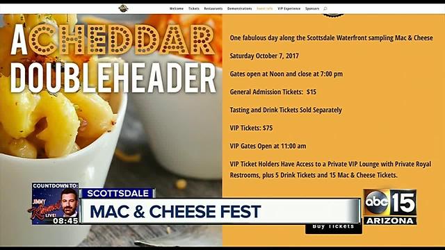 Mac n’ cheese fest slated for October