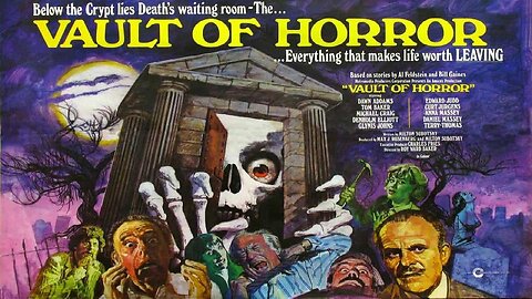 THE VAULT OF HORROR 1973 Basement Vault Fortells Five Visions of Violence FULL MOVIE HD & W/S