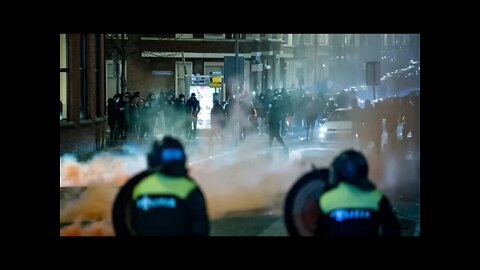 GMS NEWS UPDATE: PLUNDERING, LOOTING, RIOTS & CIVIL UNREST IN ROTTERDAM DUE TO HOLLAND CURFEW