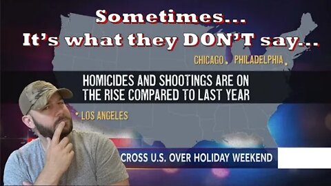 NBC Report: Gun Violence way up… Why aren’t they calling for Gun Control?…