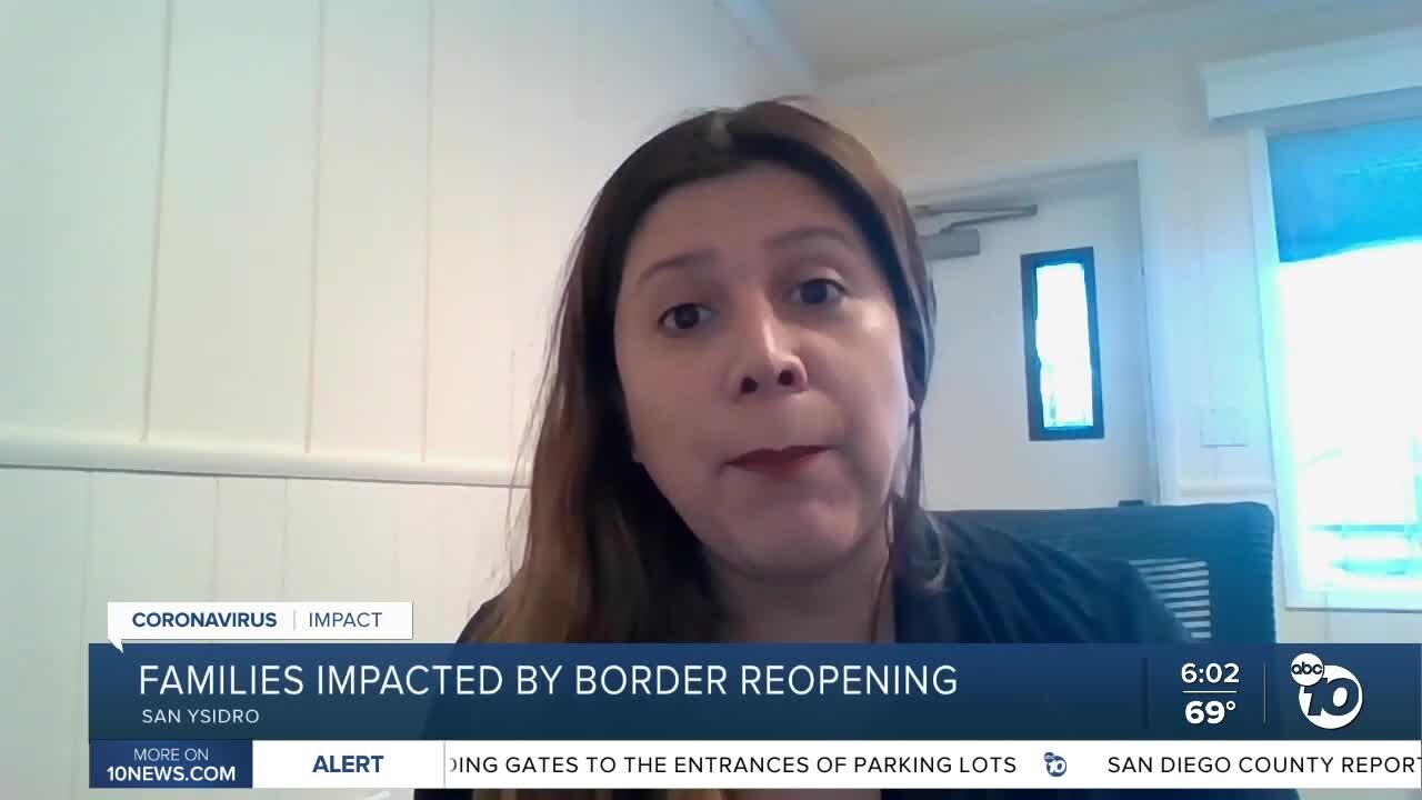 Families impacted by border reopening