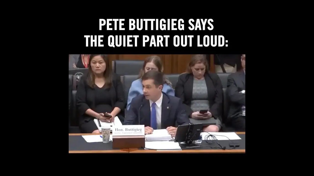 The energy crisis is just fine according to US Secretary of Transportation Pete Buttigieg