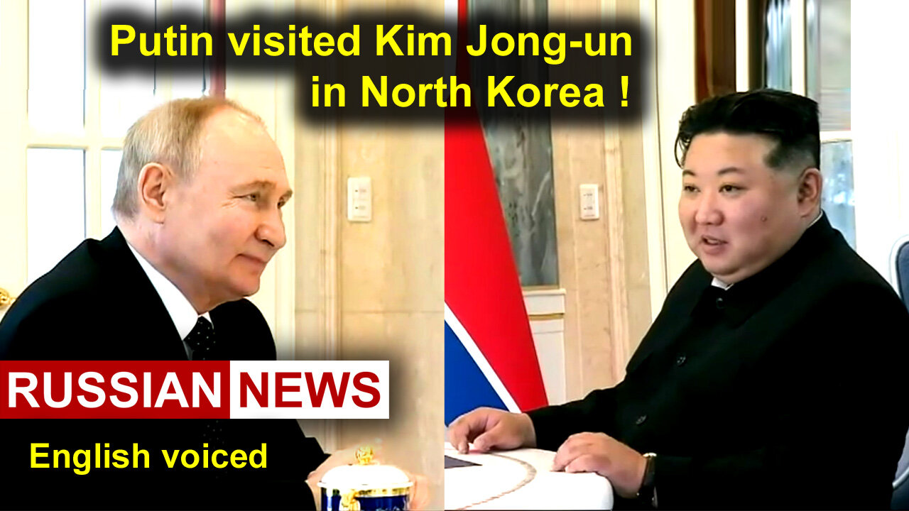 Putin visited Kim Jong-un in North Korea!