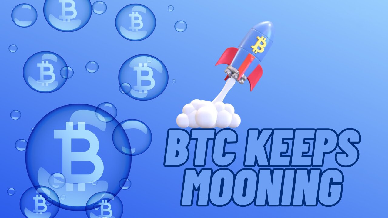 BITCOIN KEEPS MOONING, XRP, XLM, JASMY