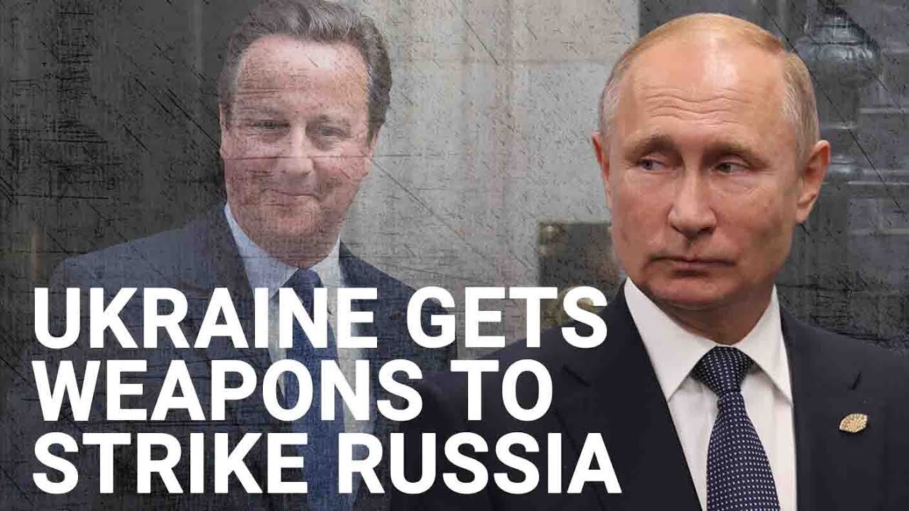 David Cameron gives Ukraine the go-ahead to use British weapons to strike Russia
