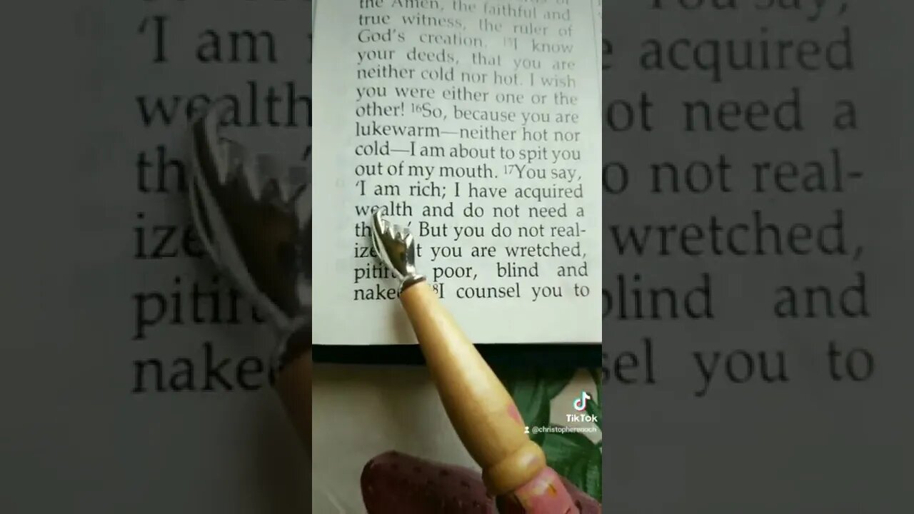 It's Best to be Either Cold or Hot. Not Lukewarm!