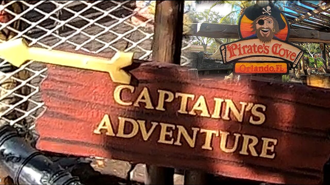 Putt Putt - Nick Vs Farrah - Front Nine of Blackbeard's Challenge - Pirate's Cove Orlando, FL