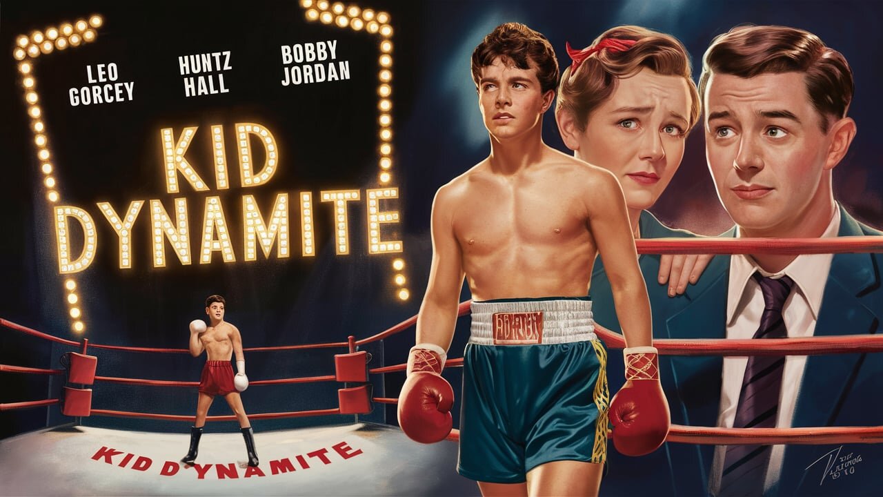 EAST SIDE KIDS, KID DYNAMITE (1943) Leo Gorcey, Huntz Hall & Bobby Jordan |Comedy|B&W | Classic Film