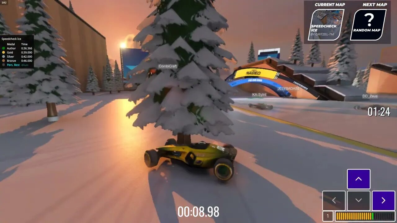 I suck at ice maps #4 - Trackmania
