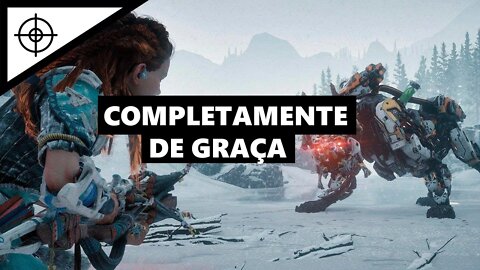 JOGÃO DE GRAÇA: HORIZON ZERO DAWN NA PLAYSTATION STORE #shorts