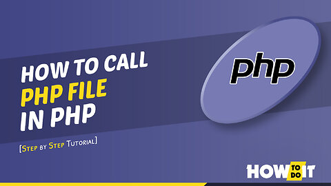 How to call php file in php