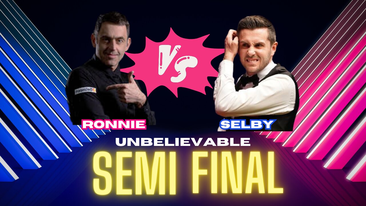 Ronnie O Sullivan vs Mark Selby Semi Final 2023 |Shanghai Masters