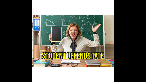 STUDENT DEFENDS TATE AGAINST HIS TEACHER(RAW AUDIO).