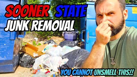 DISGUSTING Overflowing Dumpster Cleanup! Junk Removal | Oklahoma City | Family Owned