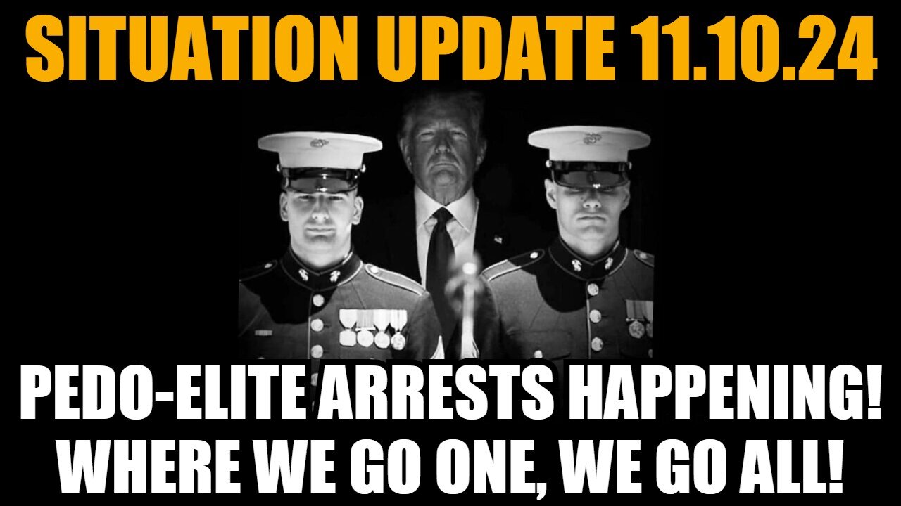 Judy Byington. SGAnon ~ Situation Update 11/10/24: Pedo-Elite Arrests Happening Now! Where We Go One, We Go All!