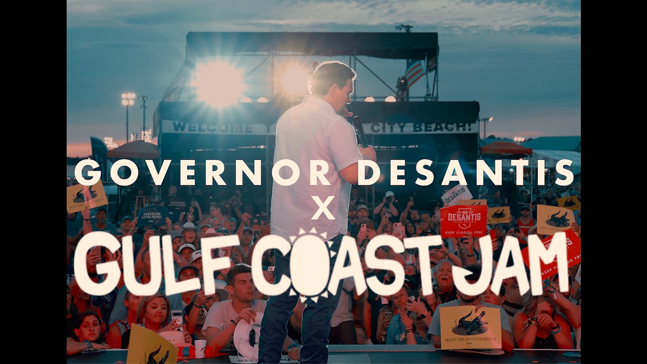 Governor DeSantis at Gulf Coast Jam 2022