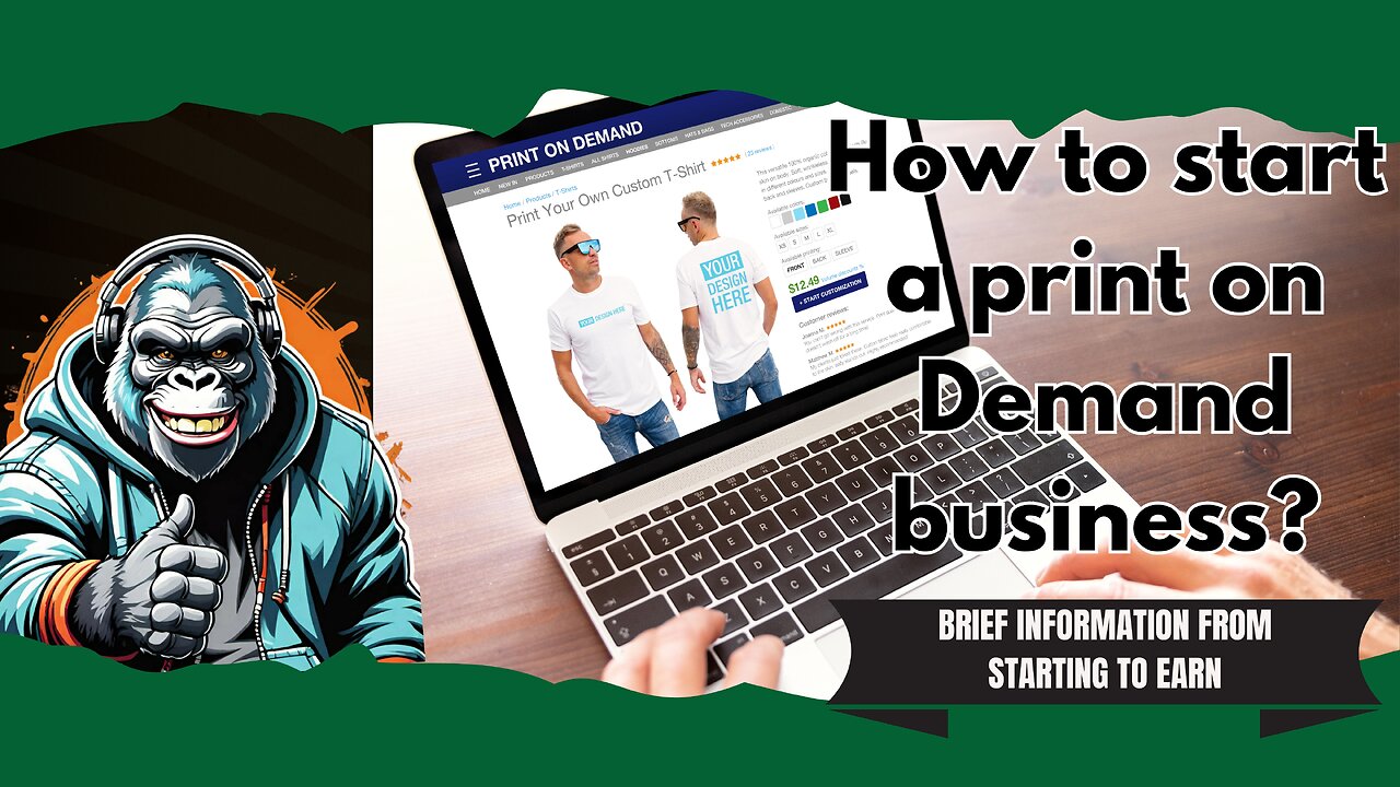 How to start a print on demand business