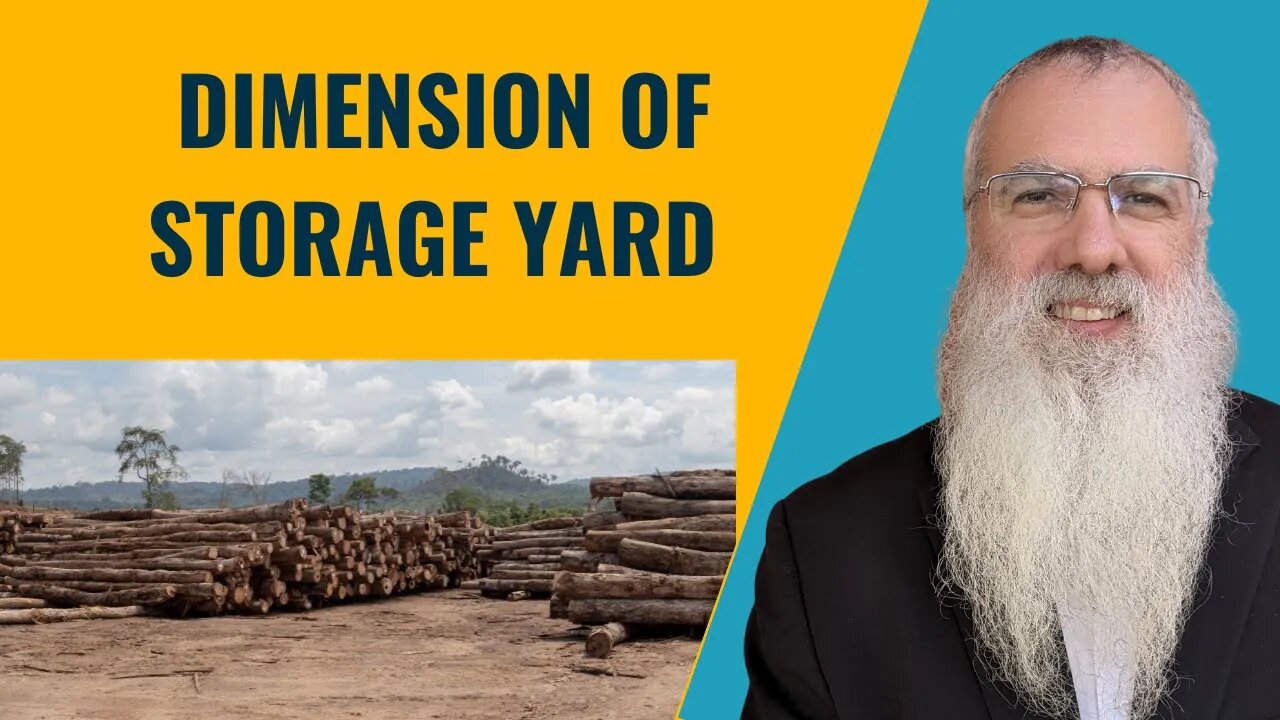 Mishna Eruvin Chapter 2 Mishnah 6 Dimension of storage yard