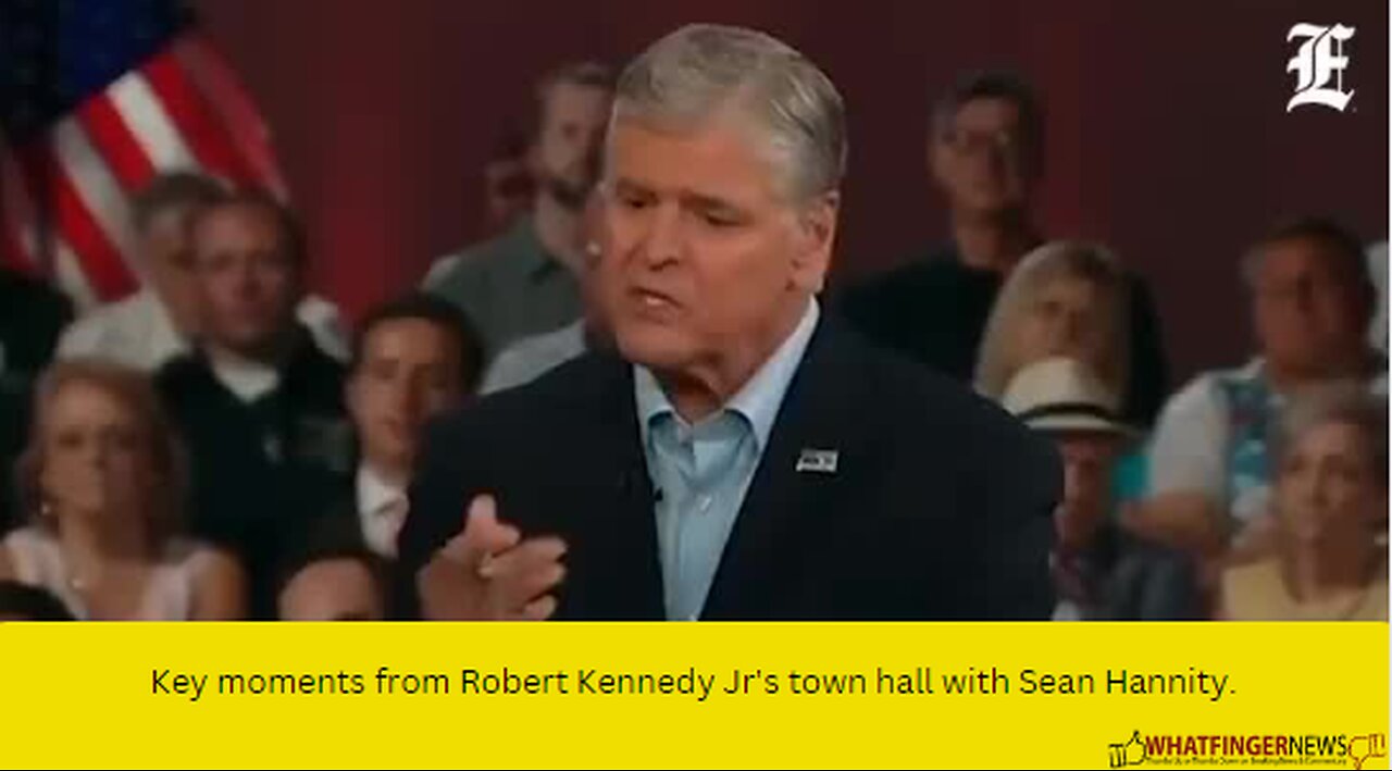 Key moments from Robert Kennedy Jr's town hall with Sean Hannity.